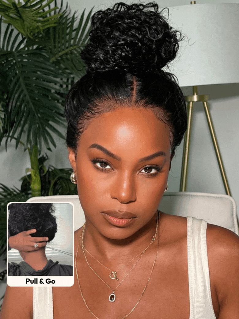 Deep Wave Wig Invisi Draw-strings 360 Pre-Cut Lace InvisiFit Strap Wig - Rafarada