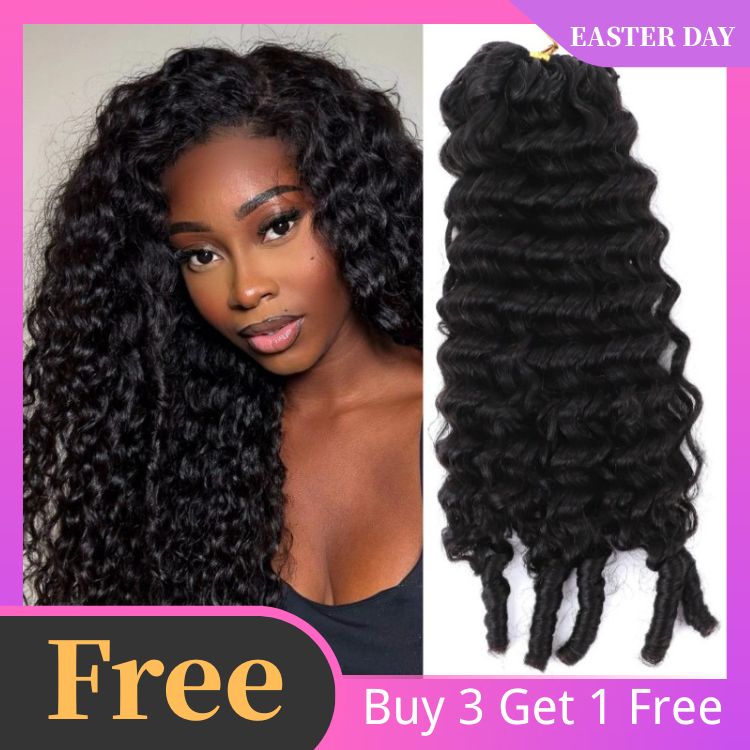 Flash Sale |Raw Burmese Curly Human Crochet Hair Extensions 100% Locs Natural Color - Rafarada