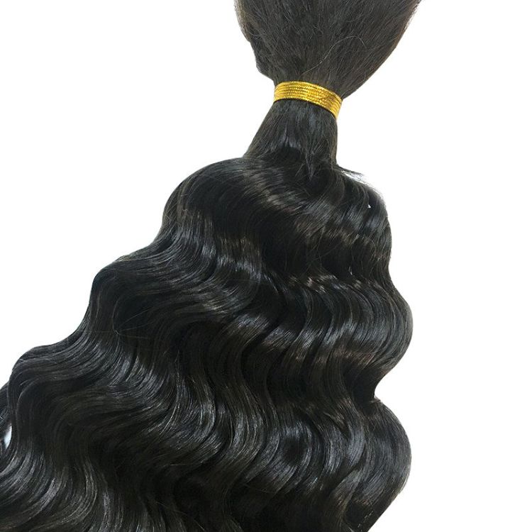 Deep Wave Bulk Human Hair For Braiding Boho Braids Human Braiding Hair - Rafarada