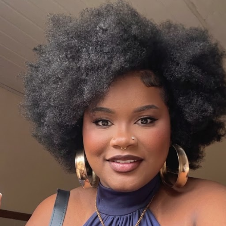 Jet Black 4C Afro Kinky Blowout Human Hair Wig - Pre-Plucked Ultra Voluminous Fluffy Coily Curls - Rafarada