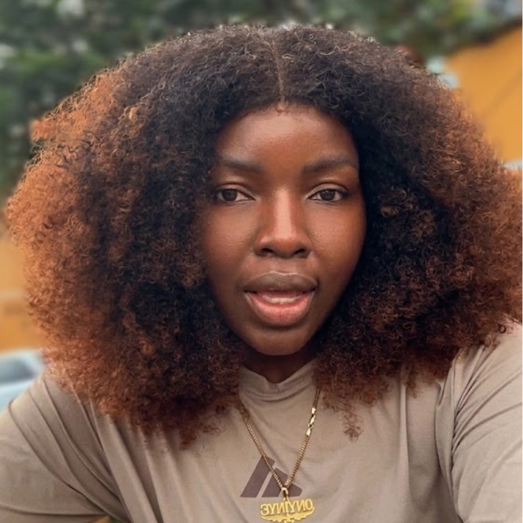 Natural Black Ombre Dark Brown Afro Kinky Curly Wig - Premium 100% Human Hair 4C Afro Curly Wig for Women- Rafarada