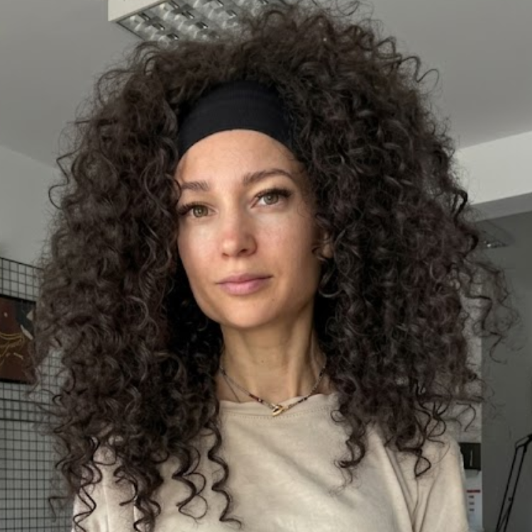 Natural Black Headband Wig - Voluminous Tight Coily Human Hair Texture - No Glue - Rafarada