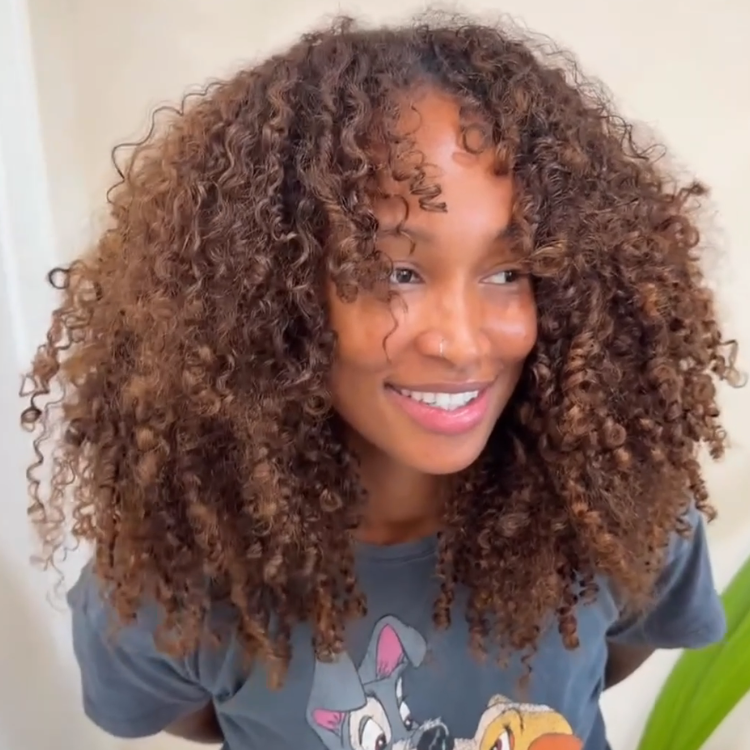 Big Voluminous Honey Brown Kinky Curly V Part Wig Glueless Honey Brown Copper Ombre Human Hair Wig Kinky Curly V Part Wigs For Women - Rafarada