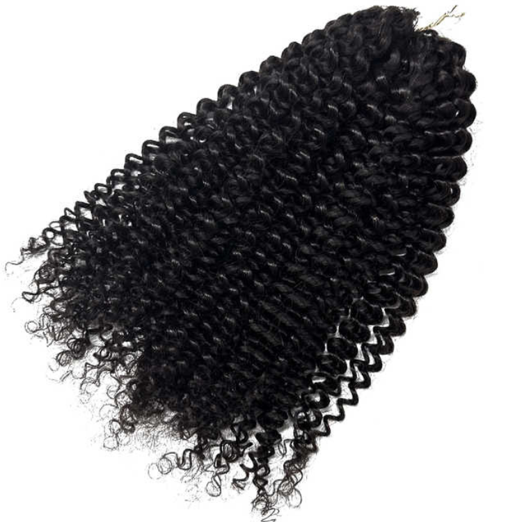 Curly Crochet Hair 100% Human Crochet Braids Extensions - Rafarada