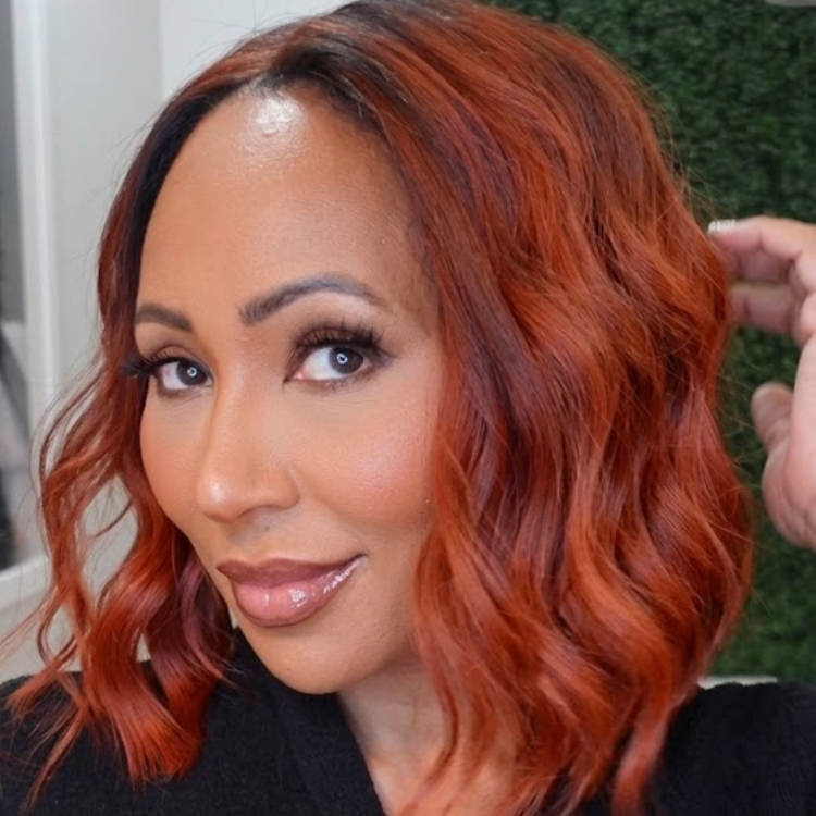 Ginger Body Wave Bob Wig Human Hair HD Lace Frontal Bob Wigs 180% Density - Rafarada