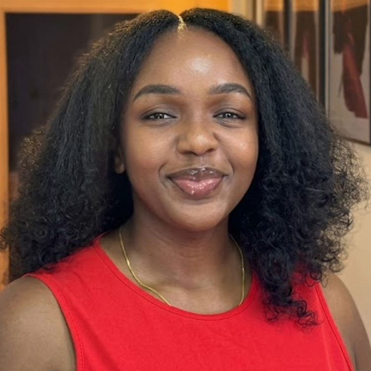 Natural Black Kinky Curly Glueless Lace Front High Density Middle Part Human Hair Wig- Rafarada