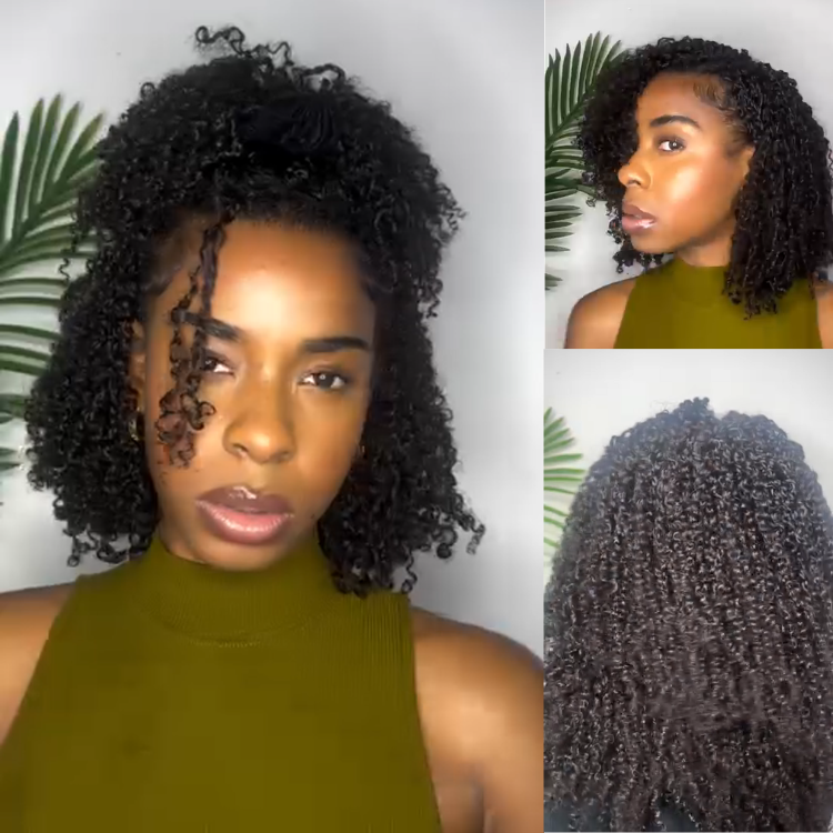 Yanky Twist Crochet Curls Human Hair Extension 100% Human Hair - Rafarada