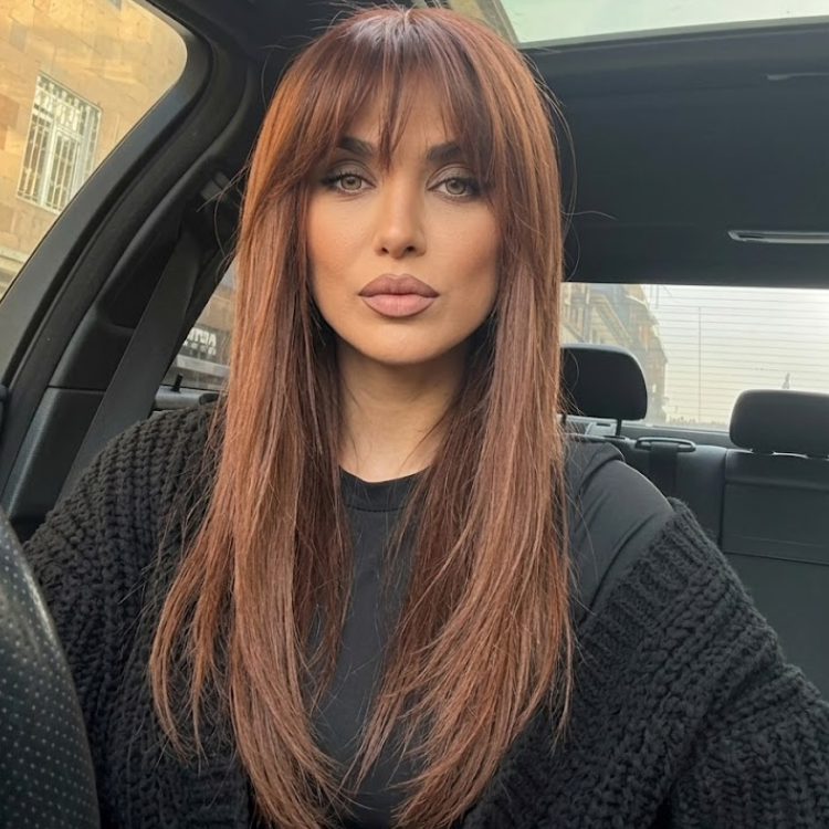 Luxury Warm Caramel Brown Human Hair Wig Silky Straight Glueless Lace Wig- Rafarada
