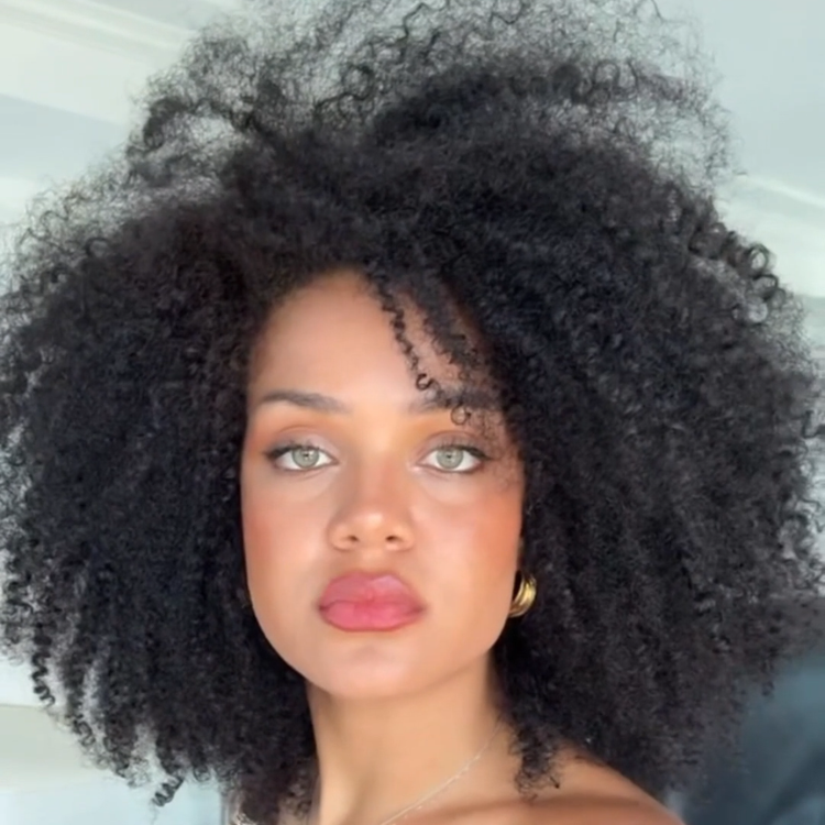 Glueless Natural Black Afro Kinky Curly Human Hair Wig | High Density Bouncy Voluminous Side Part Short Curly Wig- Rafarada