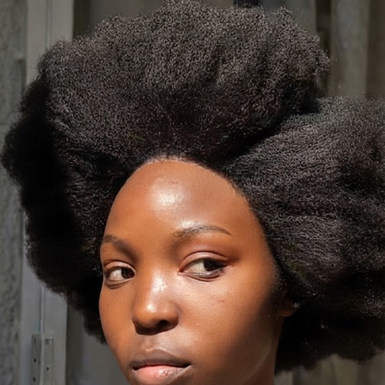 Short Afro Kinky Coily Human Hair Wig Natural Black Glueless 13x4 Lace - Rafarada