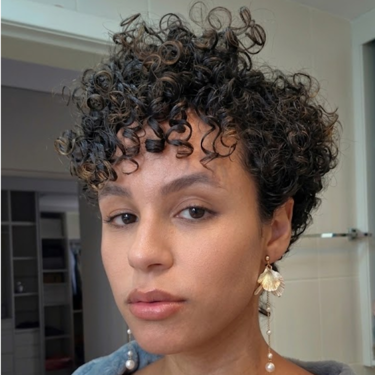 Short Pixie Cut Kinky Curly Coily Human Hair Wig Luxurious Glueless Full Lace Wig 100% Human Hair Free Parting Natural Color For Women - Rafarada
