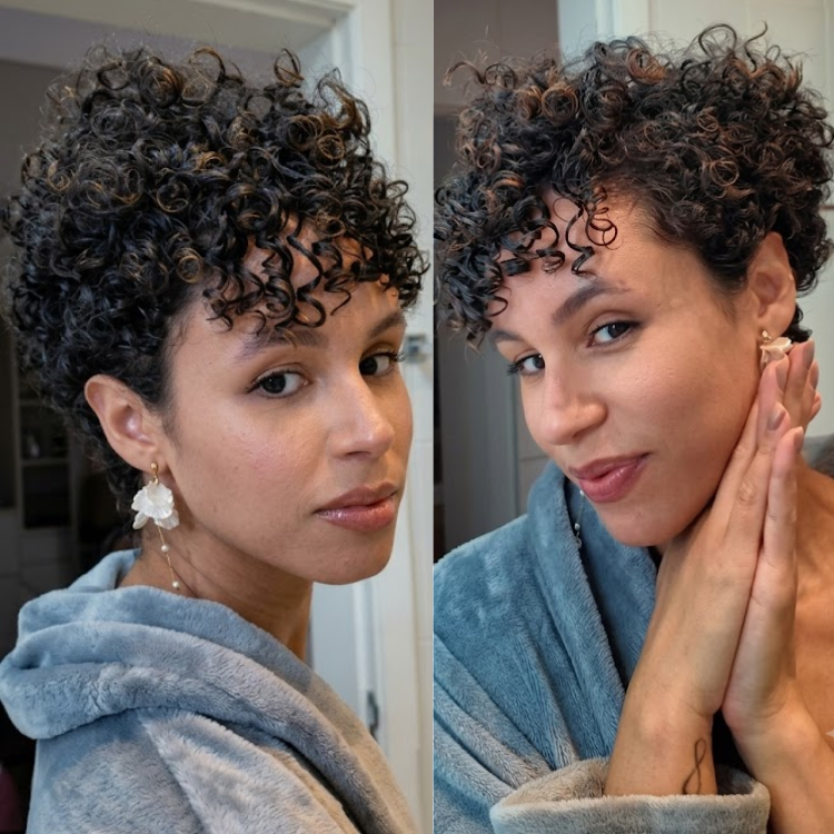 Short Pixie Cut Kinky Curly Coily Human Hair Wig Luxurious Glueless Full Lace Wig 100% Human Hair Free Parting Natural Color For Women - Rafarada