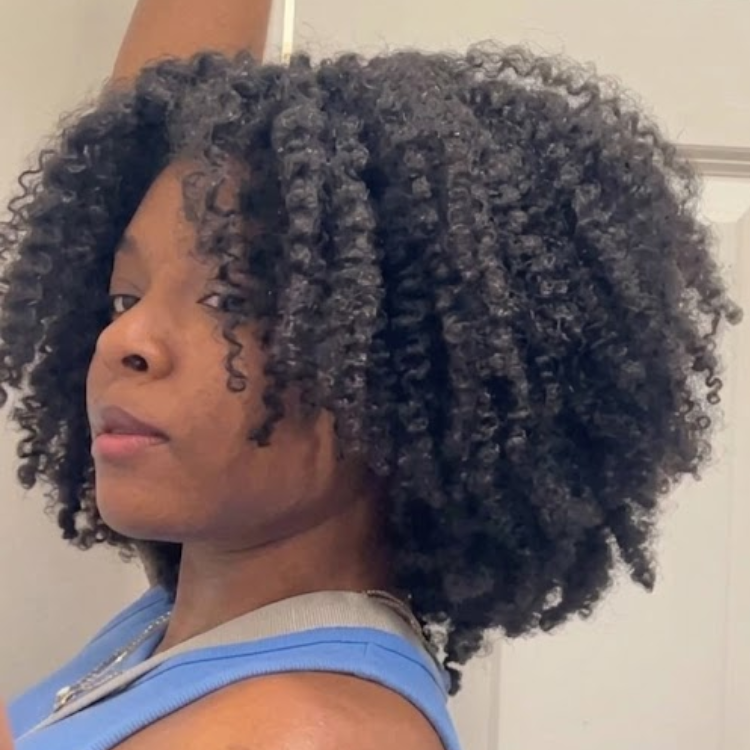 Short Twist Out Kinky Coily Human Hair Wig Natural Black Glueless Defined Coils Afro Wig Pre-Plucked Full Volume - Rafarada