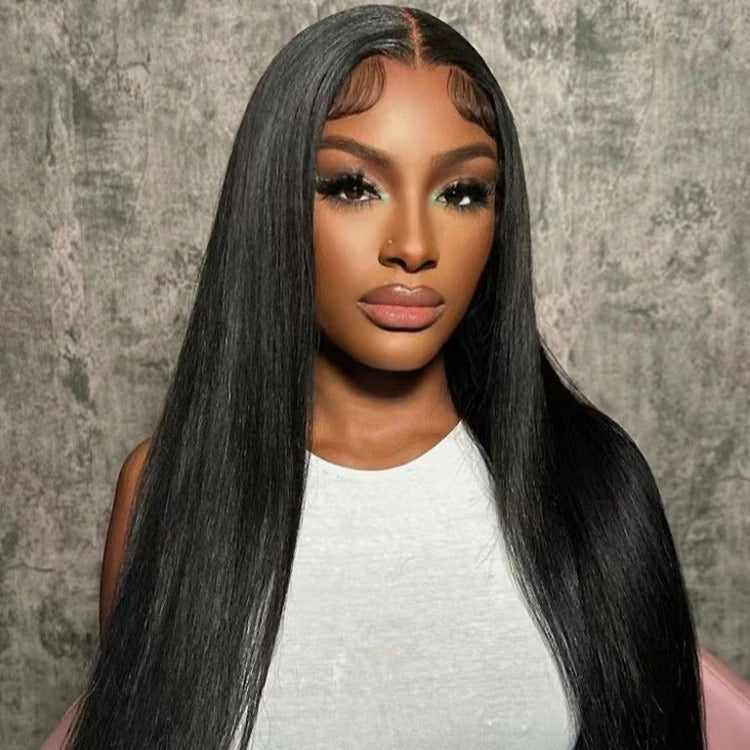 Straight Human Hair Wig 13x6 HD Lace Frontal Wig Virgin Human Hair Lace Front Wigs - Rafarada