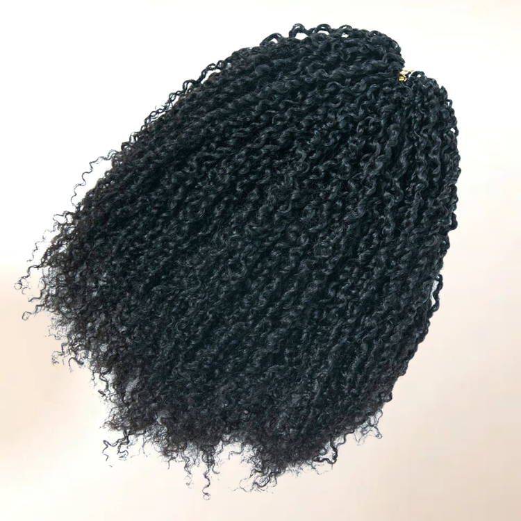 Yanky Twist Crochet Human Hair Extensions – 100% Human Hair - Rafarada