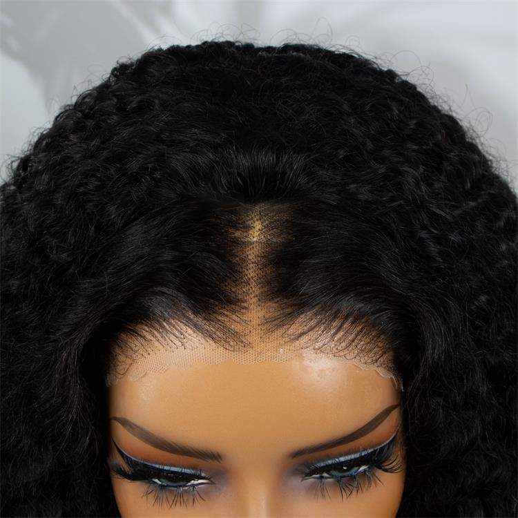 Wear Go Wigs Kinky Curly Wig Pre Cut 13x6 HD Lace Glueless Human Hair Wigs- Rafarada