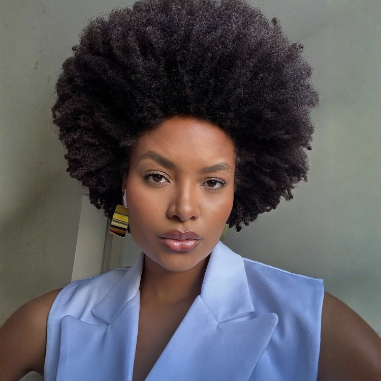 Short Afro Kinky Curly Human Hair Wigs Natural Black Glueless Lace Front & Machine Made Options - Rafarada