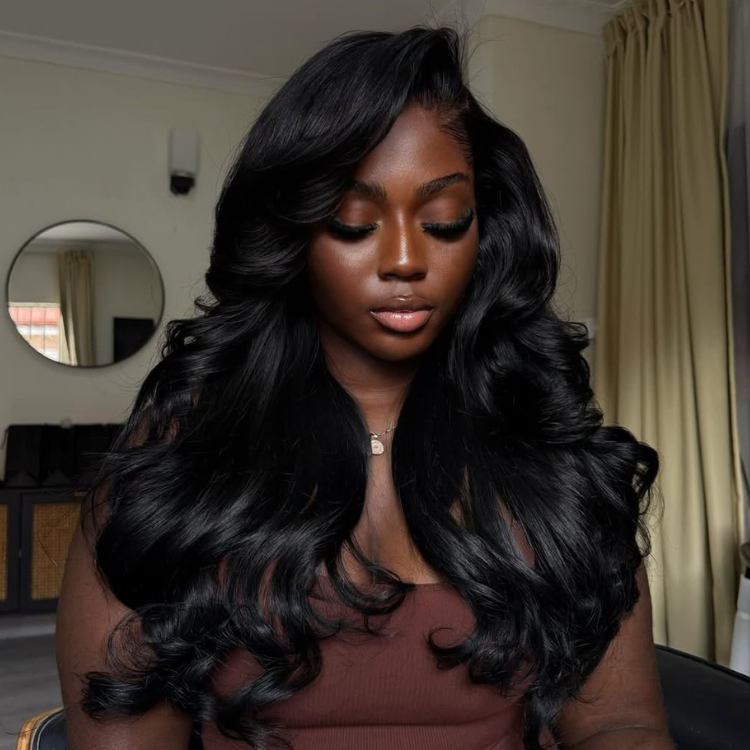 Natural Body Wave Clip-Ins Soft & Thick Instantly Longer Hair- Rafarada