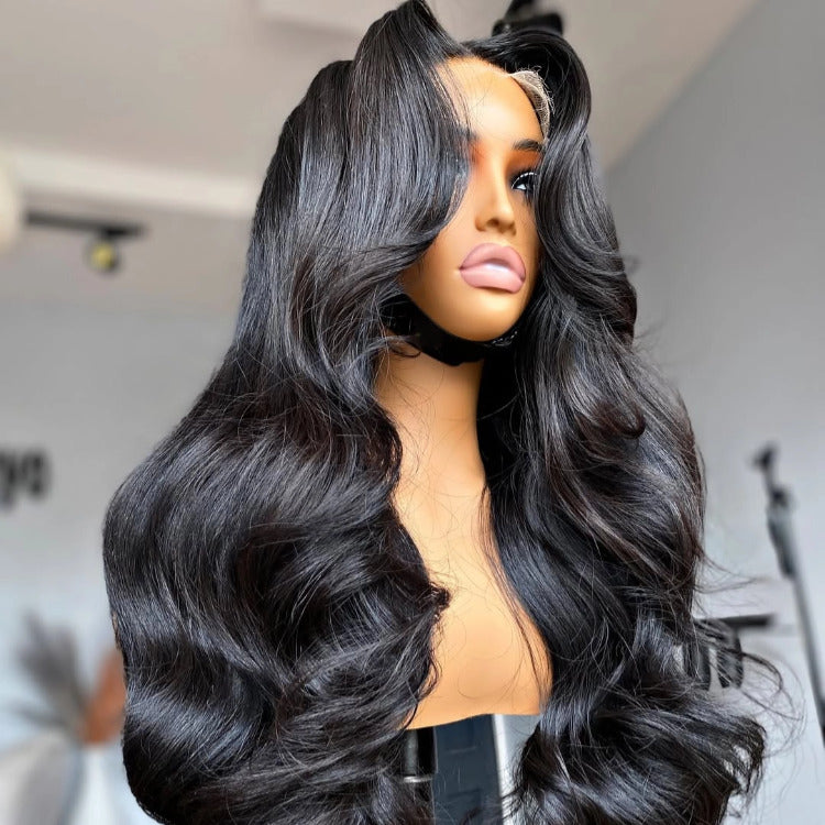 Body Wave Human Hair Wigs HD Lace Pre-Plucked Pre-Bleached 13x6 Lace Front Wigs - Rafarada