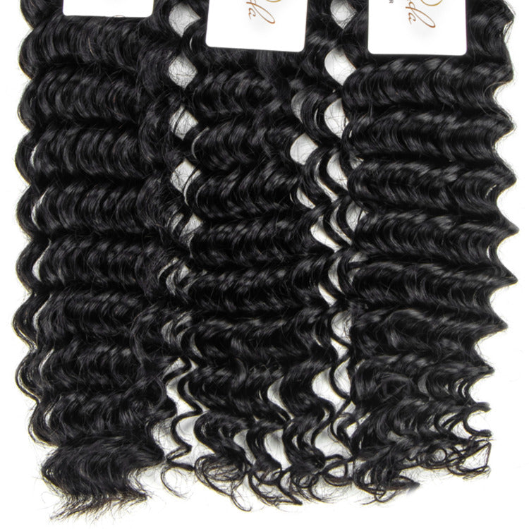10A Grade Deep Wave Bundles 100% Human Virgin Hair Extensions- Rafarada