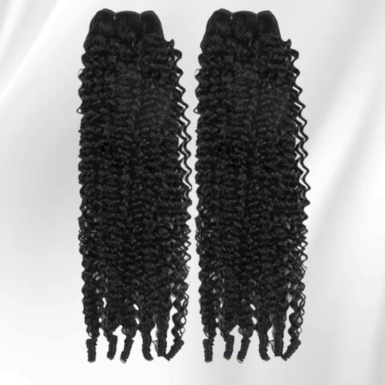 Burmerse Curly Twist Curly Human Hair 2/3/4 Bundles Brazilian Hair 100% Unprocessed Human Hair- Rafarada