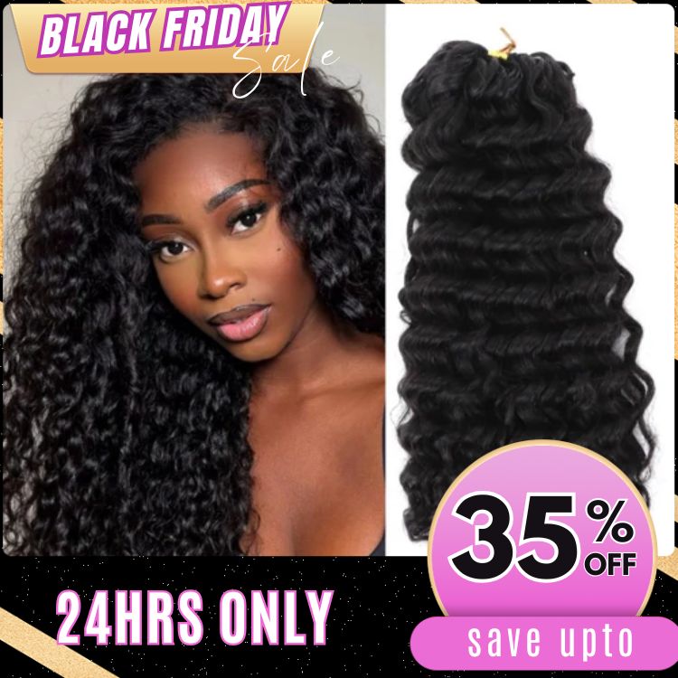 Raw Burmese Curly Human Crochet Hair Extensions 100% Locs Natural Color - Rafarada