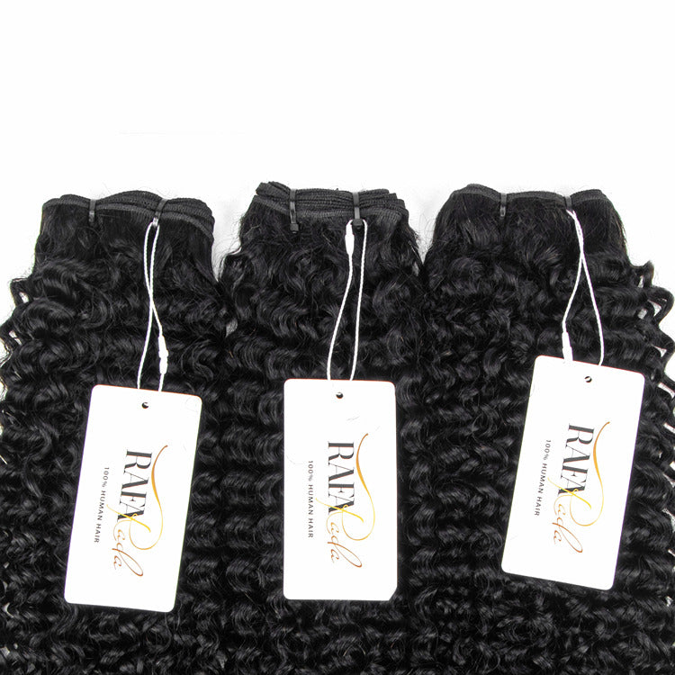 Burmerse Curly Twist Curly Human Hair 2/3/4 Bundles Brazilian Hair 100% Unprocessed Human Hair- Rafarada