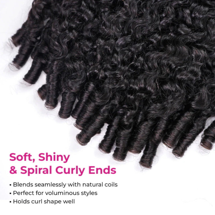 Burmese Curly 13x6 Human Hair Glueless Wig Pre-Cut Lace Beginner Friendly - Rafarada