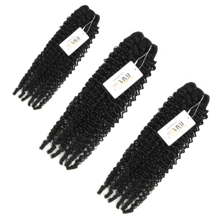 Burmerse Curly Twist Curly Human Hair 2/3/4 Bundles Brazilian Hair 100% Unprocessed Human Hair- Rafarada