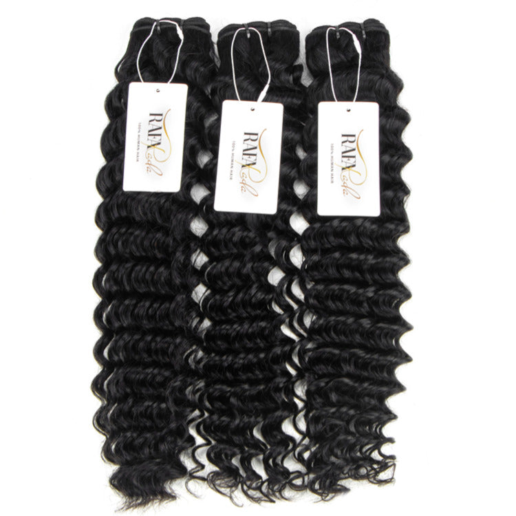 10A Grade Deep Wave Bundles 100% Human Virgin Hair Extensions- Rafarada