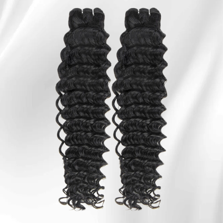 10A Grade Deep Wave Bundles 100% Human Virgin Hair Extensions- Rafarada