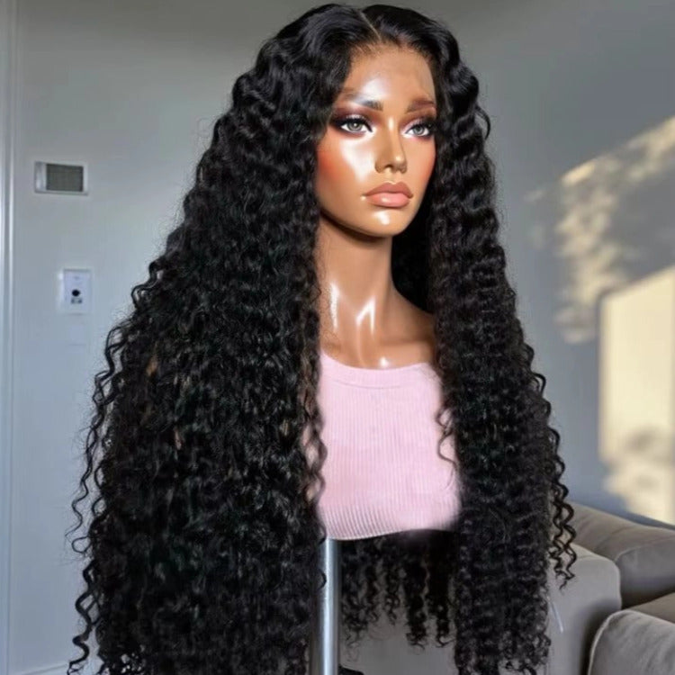 Deep Wave Wear Go Glueless Wig Bleached Knots Pre-cut 13x6 HD Lace Wig - Rafarada