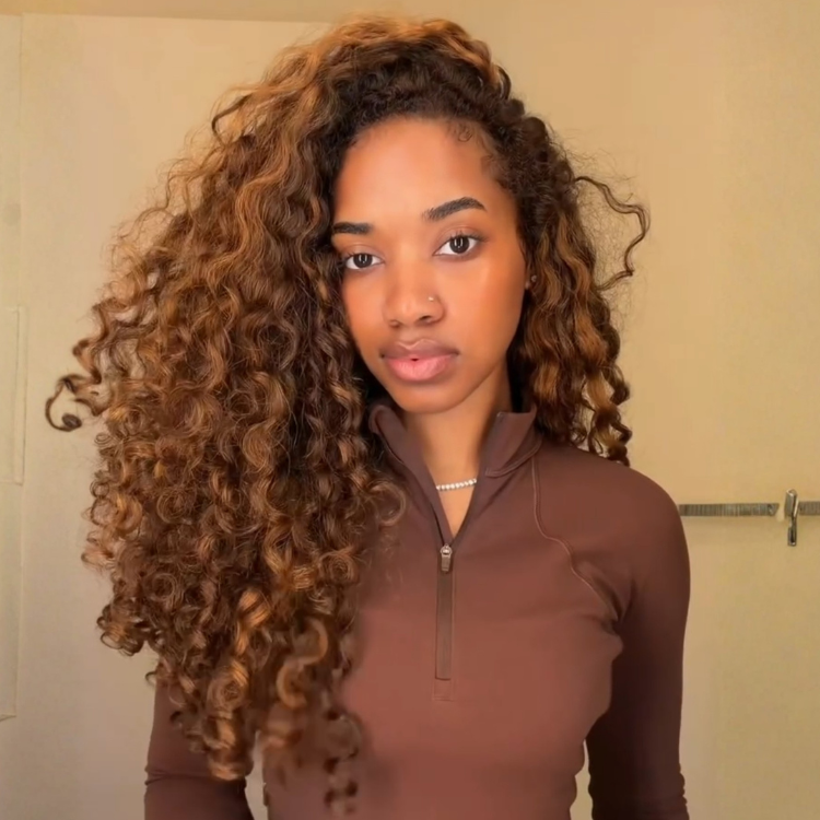 P4/30 Honey Brown Highlight Deep Wave Bundles Virgin Human Hair Weave - Rafarada