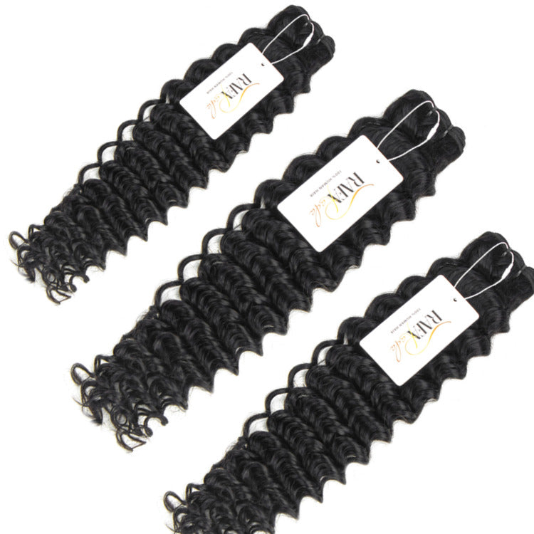 10A Grade Deep Wave Bundles 100% Human Virgin Hair Extensions- Rafarada
