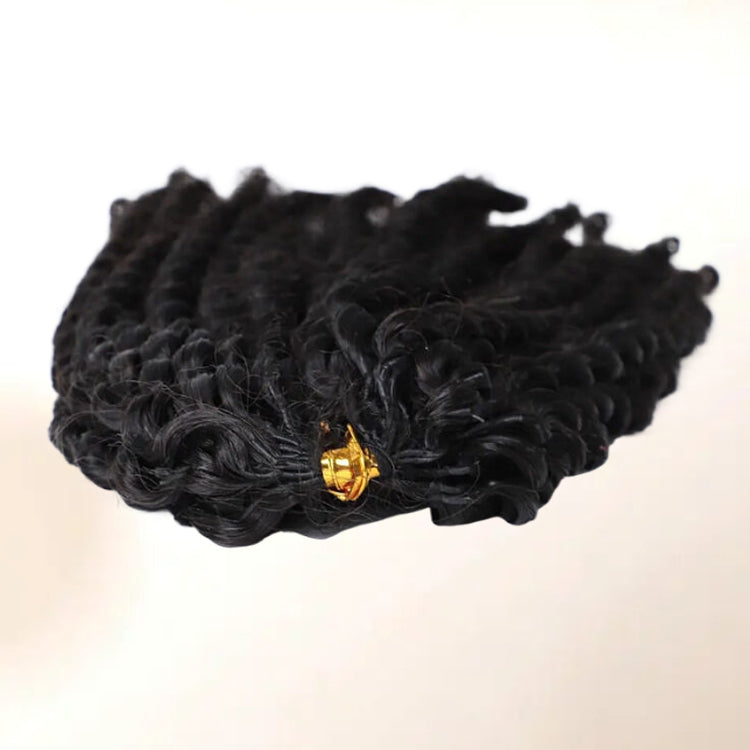 Feather Crochet Hair Extension Kinky Curly Human Hair Extensions - Rafarada