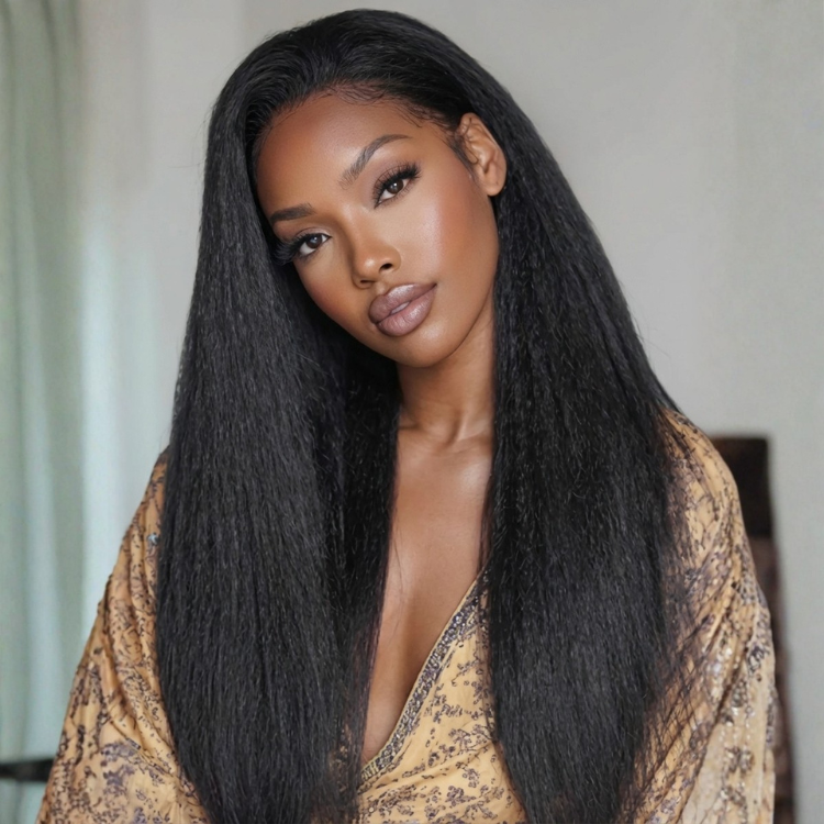 Afro Kinky Straight Clip-Ins 100% Human Hair Full & Thick- Rafarada