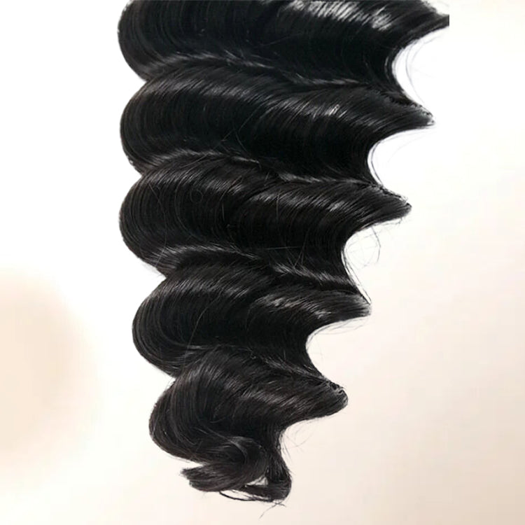 Crochet Hair Extension Loose Deep Wave 100% Human Crochet Extensions - Rafarada