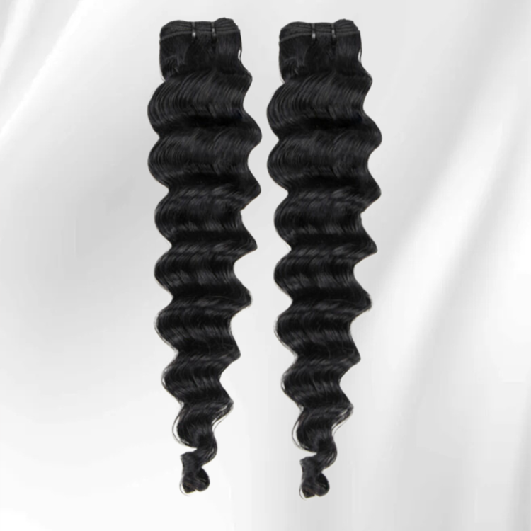 12A Grade Loose Deep Wave Bundles 100% Human Virgin Hair Extensions For Woman - Rafarada