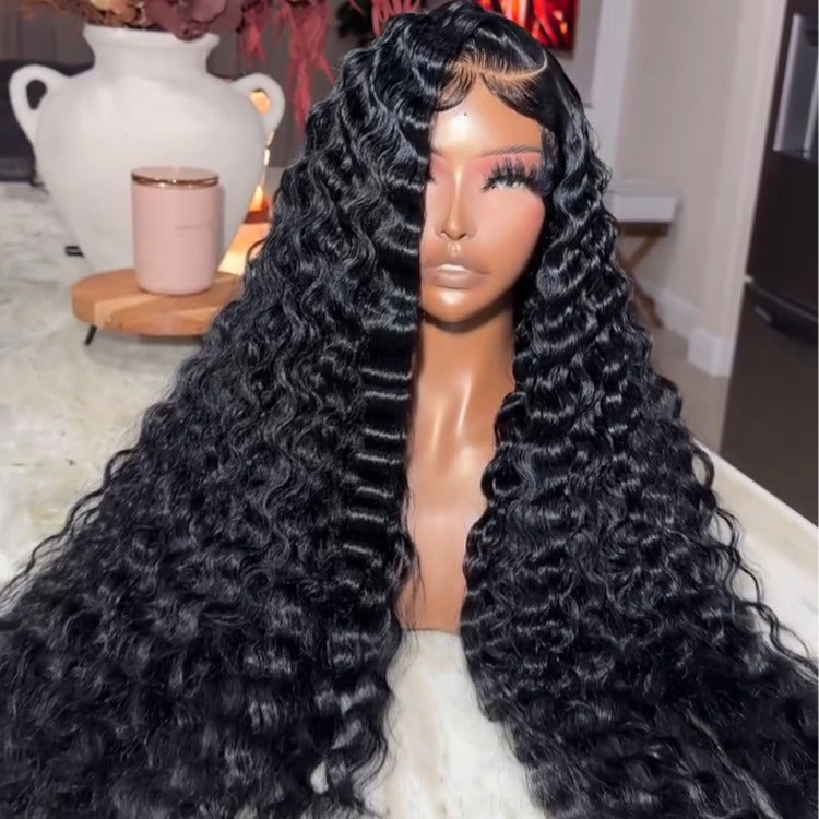 Glueless Wigs Loose Deep Wave Wig Virgin Human Hair 13x6 Transparent HD Lace Front Wig - Rafarada