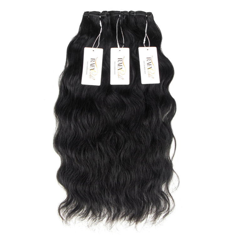 Natural Wave Bundles Remy Human Hair 100% Human Virgin Hair Extensions - Rafarada