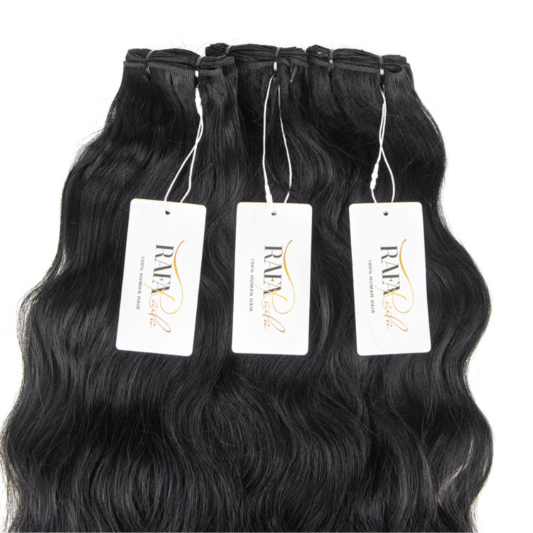 Natural Wave Bundles Remy Human Hair 100% Human Virgin Hair Extensions - Rafarada