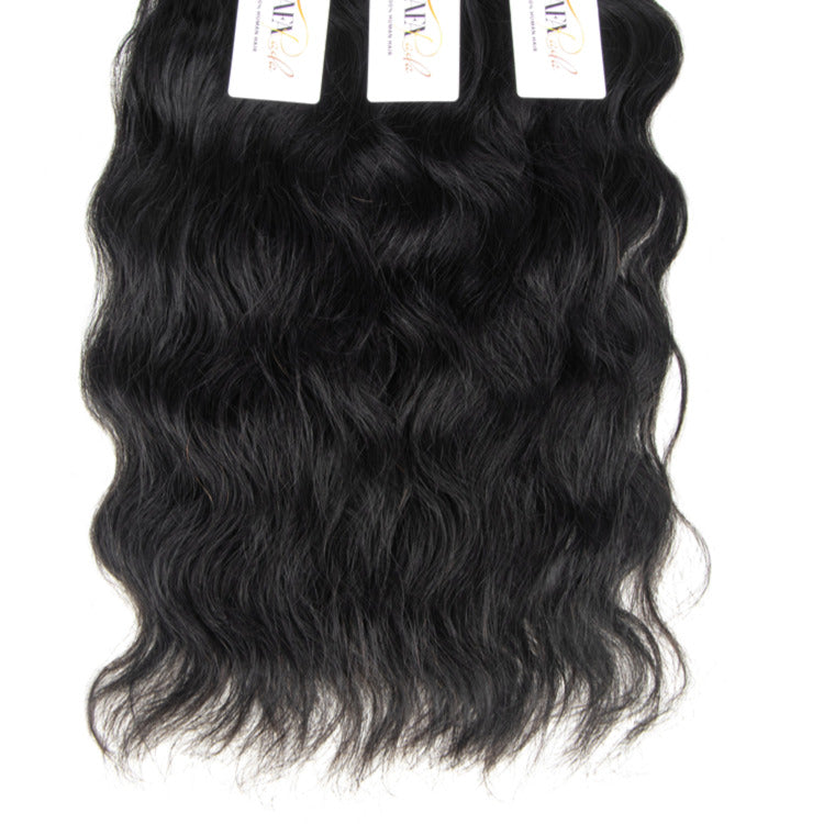 Natural Wave Bundles Remy Human Hair 100% Human Virgin Hair Extensions - Rafarada