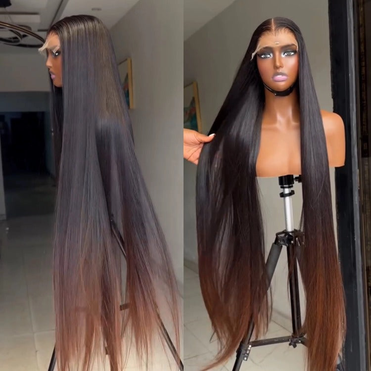 Straight Human Hair Pre Cut Glueless HD Lace Wig - Rafarada