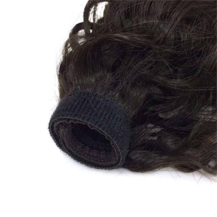 Wrapped Ponytail Extension Water Wave Natural Texture Everyday Hair - Rafarada