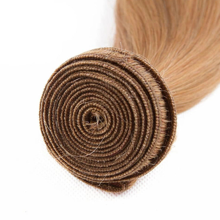 10A Grade Straight Hair Bundles Honey Blonde Color 100% Human Hair Extensions- Rafarada