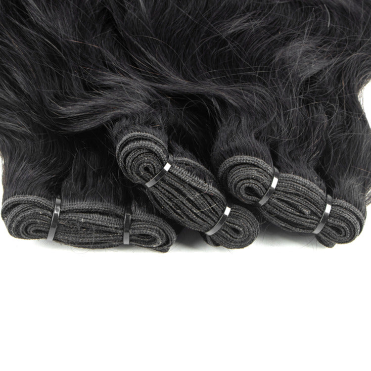 Natural Wave Bundles Remy Human Hair 100% Human Virgin Hair Extensions - Rafarada