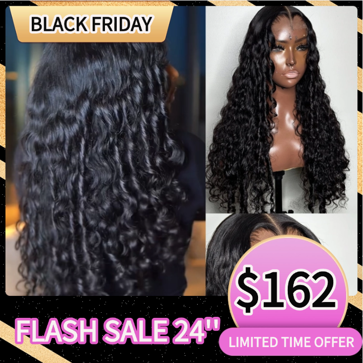 Spiral Curl Front Lace Wig Glueless Lace Wigs Natural Human Hair Wigs - Rafarada