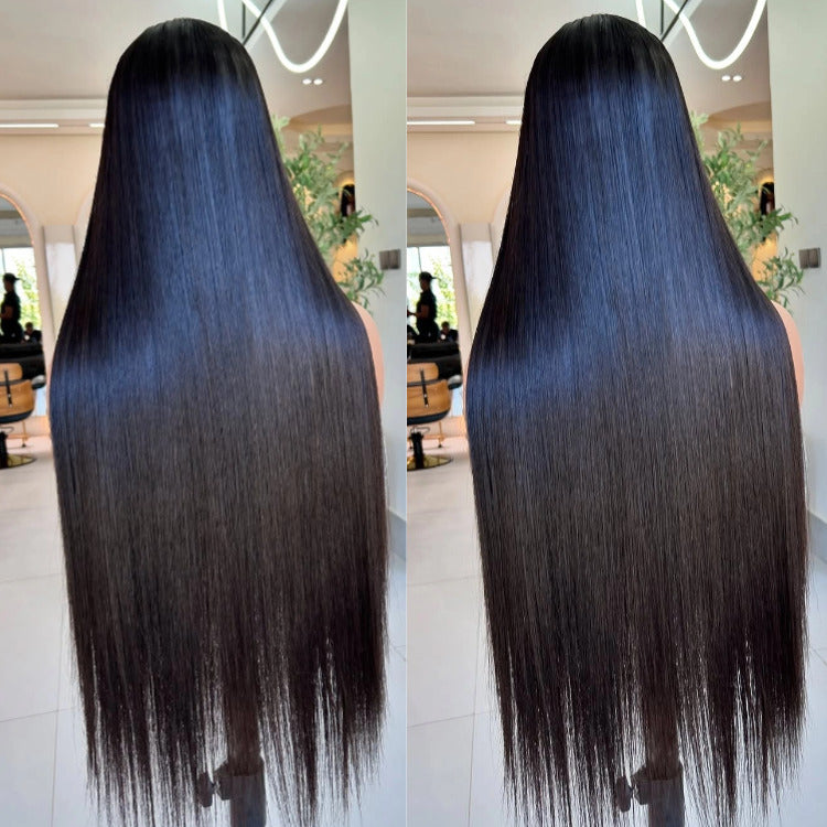 Straight Human Hair Glueless Lace Front Wigs 6x4/13x4 HD Transparent Lace Frontal Wig- Rafarada