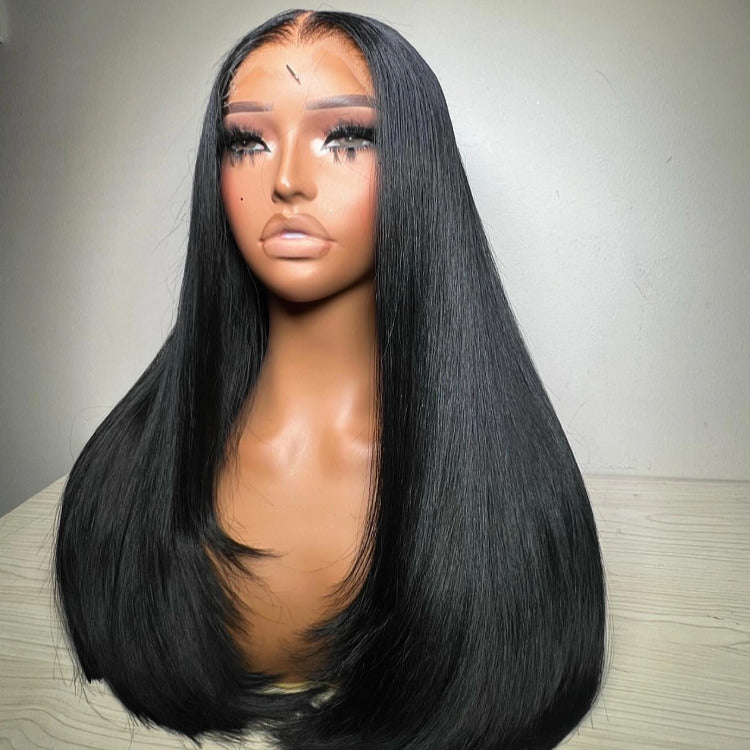Straight Human Hair Wig 13x6 HD Lace Frontal Wig Virgin Human Hair Lace Front Wigs - Rafarada