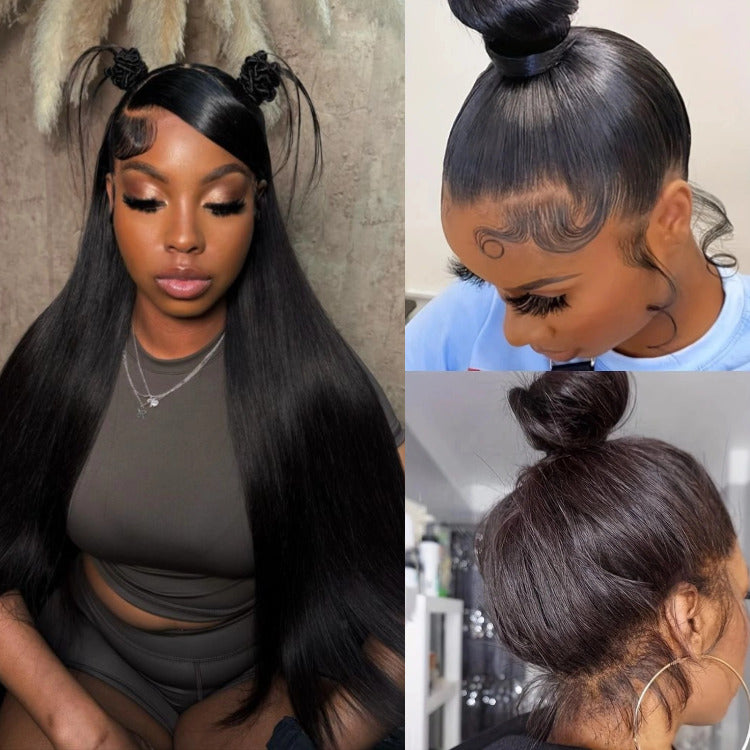 Straight Wear Go Wig Invisi Draw-strings Snug Fit 360 Pre-Cut Lace Wigs - Rafarada